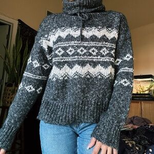 cowl neck sweater ❄️